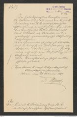 k.k. naturhistorisches Hofmuseum, Intendanzakten 1885-1896 (Hauer), Aktenzahl Z.162/1894, Seite 1